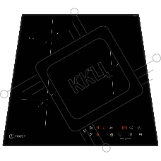 Индукционная варочная поверхность шириной 45см, 3 зоны нагрева, функция быстрого нагрева Booster, 9-ступенчатая регулировка мощности, сенсорное упрвление, таймер на 99 минут, функция блокировки управления, индикация остаточного тепла, без рамки; функция S