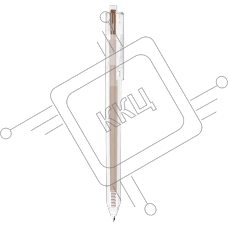 Ручка гелевая автоматическая Deli Delight EG118-BR прозрачный, коричневые чернила, линия 0.5мм