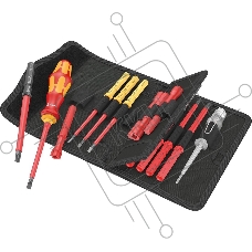 Отвертка Wera Kraftform Kompakt VDE 18 Universal 1 Tool Finder в компл.:18 предметов (WE-006613)