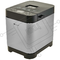 Хлебопечка DELTA LUX DL-8008В серебристый с черным