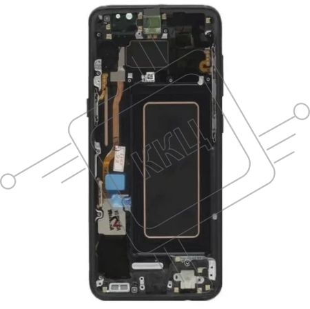 Дисплея для Samsung Galaxy S22 Ultra SM-S908B в сборе с тачскрином ServicePack, белый (GH82-27488С)