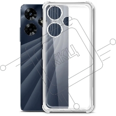 Чехол (клип-кейс) BoraSCO для Infinix Hot 30 Bumper Case прозрачный (72317)