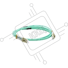 Кабель Патч-корд Lanmaster LAN-2LC-2LC/OM3-3.0 2x50/125 OM3 LC дуплекс-LC дуплекс 3м LSZH голубой