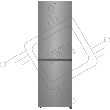 Холодильник Candy CFN6185S серебро двухкамерный 207/91 л морозилка снизу, No Frost