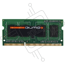 Оперативная память QUMO, DDR3, 4GB (1x4GB), 1600MHz, CL11, SO-DIMM