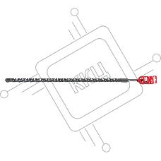 Бур SDS+, 20x540х600мм, квадро, двойная спираль