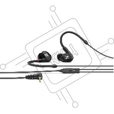 Наушники Sennheiser 508940/ внутриканальные 20-18000Гц съемный кабель 1,3м, 3.5мм 115дБ Ушные вставки трех размеров, черные