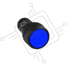 Кнопка EKF SW2C-11 возвратная синяя NO+NC
