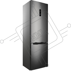 Холодильник Indesit ITS 5200 NG темно-серый двухкамерный 247/78л морозилка снизу, No Frost