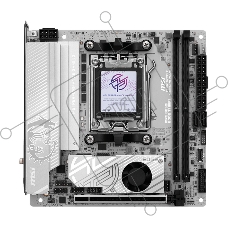 Материнская плата MSI MPG B850I EDGE TI WIFI, AM5, AMD B850, 2xDDR5, 2xSATA, 2xM.2, 1xPCIe 5.0 x16, 1xHDMI, 1x5Gb LAN, Wi-Fi 7, Bluetooth 5.4, 1xUSB-C 20Gbps, 3xUSB-A 10Gbps, 2xUSB-A 5Gbps, 2x3.5 мм, 7.1, Mini-ITX