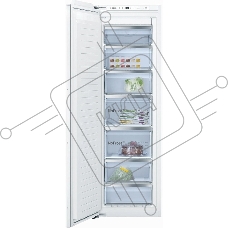 Встраиваемый морозильный шкаф Bosch GIN81AEF0U, белый, 212л, 5 ящиков