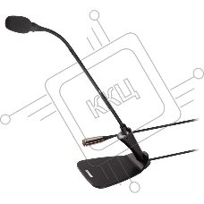Кардиоидный конденсаторый микрофон SHURE CVG12D-B/C на гусиной шее 30,5 см с настольной базой
