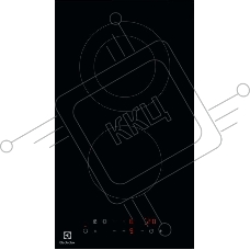 Варочная поверхность Electrolux LHR3233CK черный