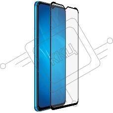 Защитное стекло для экрана DF itColor-08 черный для Itel A49 2.5D 1шт. черный
