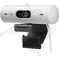 Вeб-камера Logitech Webcam BRIO 500 HD, off-white [960-001428]