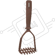 Картофелемялка Rondell Ginger Chocolate RD-1537, коричневый