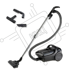 Пылесос Panasonic MC-CL605K147 чёрный, 240/2000 Вт, уборка сухая, пылесборник контейнер, 2.2 л