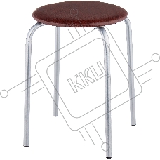 Табурет НИКА Эконом ТЭ2/К коричневый,кругл.