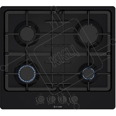 Газовая варочная панель Bosch PGP6B6K90R черный