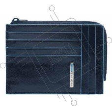 Чехол для кредитных карт Piquadro Blue Square PU1243B2R/BLU2 синий натур.кожа