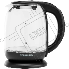 Чайник электрический Starwind SKS4517 1.7 л, 2200 Вт, черный