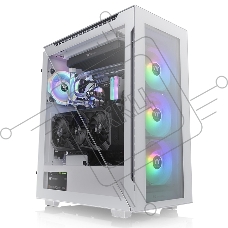 Компьютерный корпус Thermaltake Divider 500 TG Snow ARGB CA-1T4-00M6WN-01 White/Win/SPCC/Tempered Glass*4/120mm ARGB Fan*3/120mm Standard Fan*1 (527897)