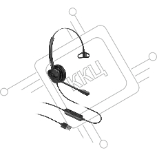Гарнитура Fanvil HT301 черный