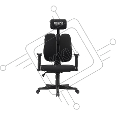 Кресло компьютерное Cactus CS-CHR-MC03-BKGY черный Кресло компьютерное Cactus CS-CHR-MC03-BKGY черный