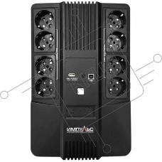 Источник бесперебойного питания Импульс Мастер, Интерактивная, 800 VA/480 W, Tower, Schuko, LED, USB, USB CHRG