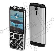 Мобильный телефон Maxvi X10 metallic серебристый
