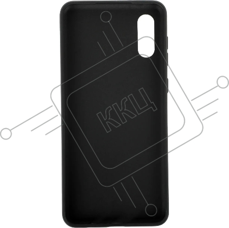 Чехол (клип-кейс) BORASCO Silicone Case, для Samsung Galaxy A02, черный [39906]