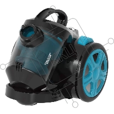 Пылесос Blackton Bt VC1802B черный/голубой, 350/1400 Вт, уборка сухая, пылесборник контейнер 2 л