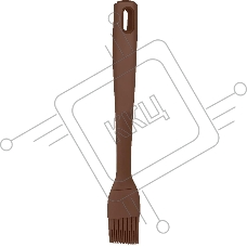 Кисть кулинарная Rondell Ginger Chocolate RD-1539, коричневый