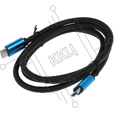 Кабель аудио-видео Premier 11236 HDMI (m)/HDMI (m) 1.5м. позолоч.конт. черный