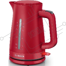Чайник Bosch TWK3M124 1,7 л, темно-красный