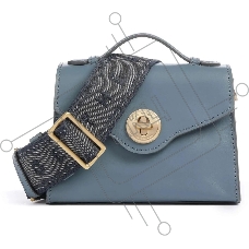 Сумка женская The Bridge Irene 04520501/KP голубая натур.кожа