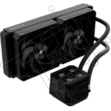 Жидкостная система охлаждения ALSEYE CPU COOLER AS.02.11.0015 Q240 Plus черный 120мм алюминий+медь 3000 rpm 45db 4-pin 270W