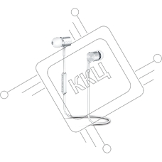 Беспроводные внутриканальные наушники OLMIO BTE-05, Bluetooth, белые