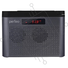 Радиоприемник цифровой PERFEO ТАЙГА FM+ 66-108МГц/ MP3/ встроенный аккум,USB/ серый (I70GR) PF_C4941