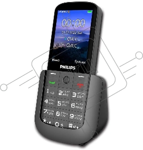 Мобильный телефон Philips E227 Xenium темно-серый моноблок 2.8