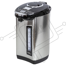 Термопот SUPRA TPS-7755 6 л, 850 Вт, серебристый с черным