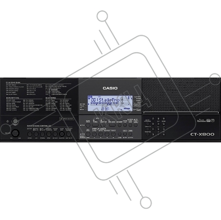 Синтезатор Casio CT-X800 61клав. черный