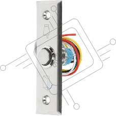 Кнопка выхода Tantos TDE-02 Light (00-00017678) серебристый