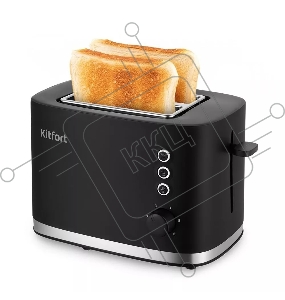Тостер Kitfort КТ-6217 870Вт черный