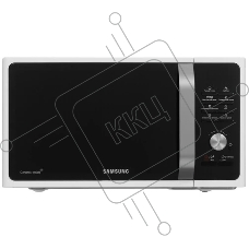 Микроволновая печь Samsung MS23F301TQW/BW белый, 23 л, 800 Вт, переключатели - кнопки/поворотный механизм