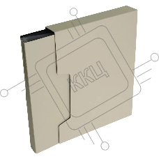 Папка с 80 прозр.вклад. Бюрократ DeLuxe DLVBOX80MILK A4 пластик 0.7мм молочный в коробе
