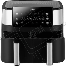 Аэрогриль Kitfort КТ-2259 2850 Вт черный/серебристый