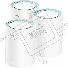 Бесшовный Mesh роутер Cudy M1500 (M1500(3-PACK)) AX1500 10/100/1000BASE-TX (упак.:3шт)