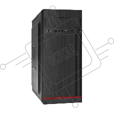 Компьютерный корпус Miditower ExeGate AA-442U2-AA400 (ATX, AA400 8 см, 1*USB+2*USB3.0, аудио, черный)