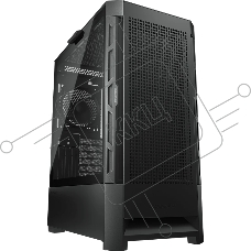 Компьютерный корпус Cougar Airface, 1x120мм Fan, без БП, черный, ATX